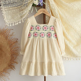 Rochie cu detalii Omara Crem