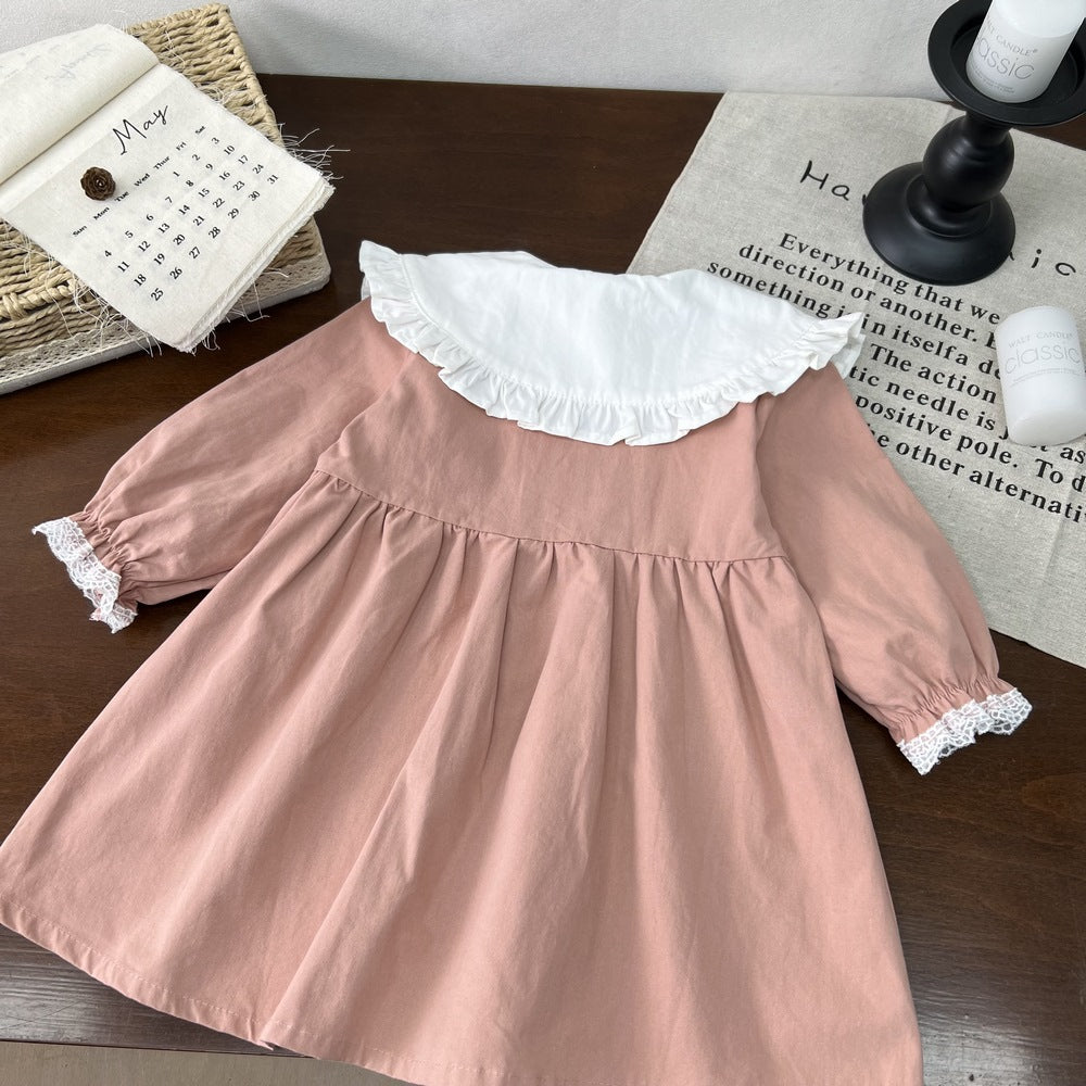 Rochie cu detalii Unyra Roz