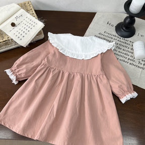 Rochie cu detalii Unyra Roz