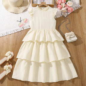 Rochie cu detalii Senia Crem