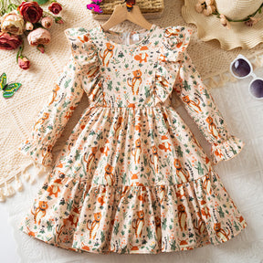 Rochie cu detalii Carty Crem