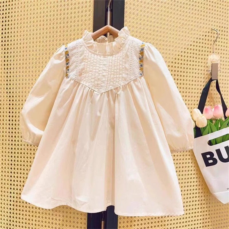 Rochie cu detalii Vrenya Crem