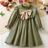 Rochie cu detalii Rumina Verde