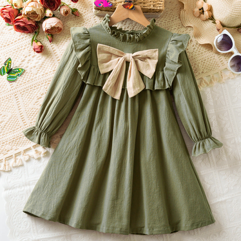 Rochie cu detalii Rumina Verde