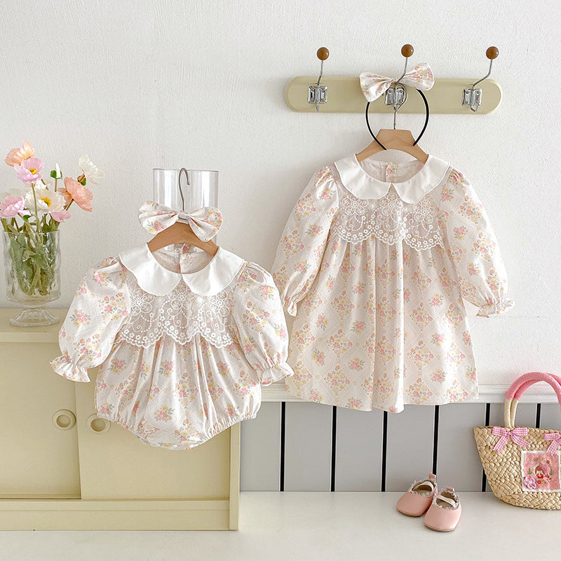 Rochie cu cordeluta Vilna Crem