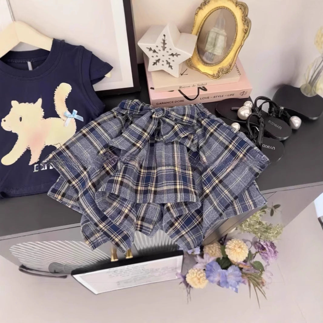 Set din doua piese Ribbon Bleumarin