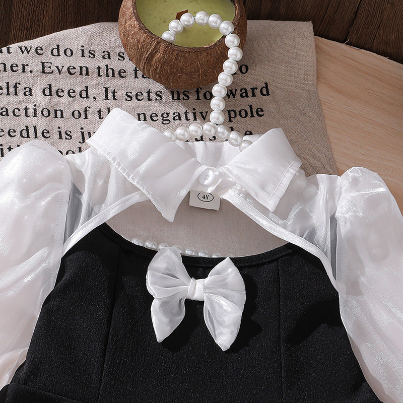 Rochie cu detalii Relara Negru