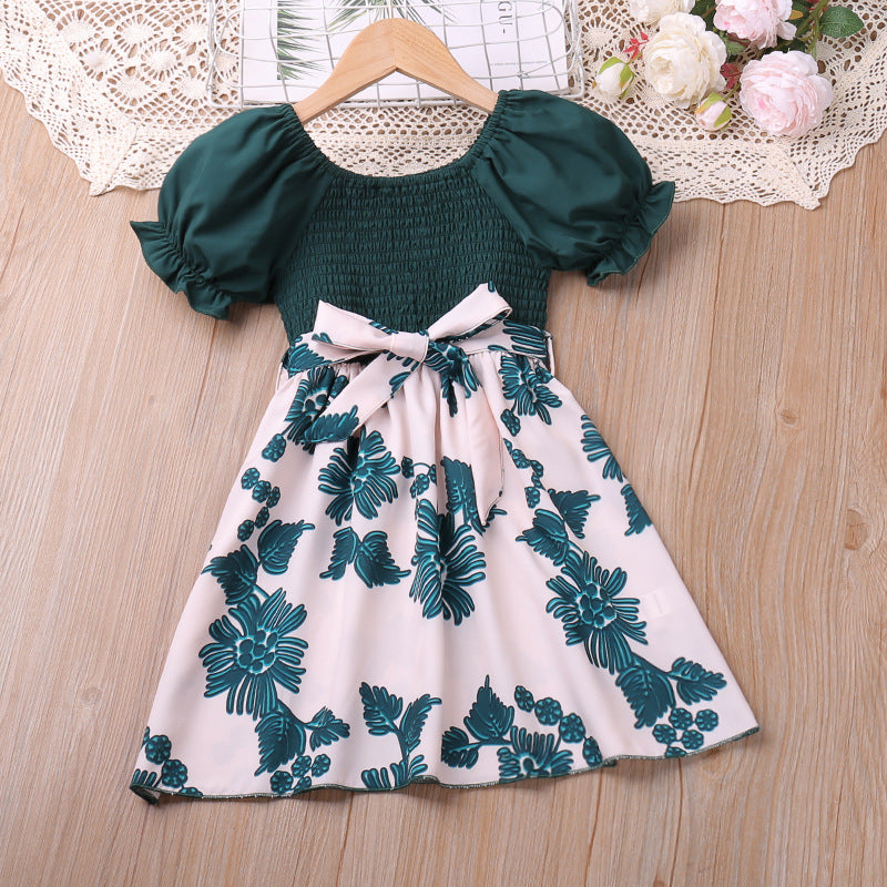 Rochie cu detalii Delnira Verde