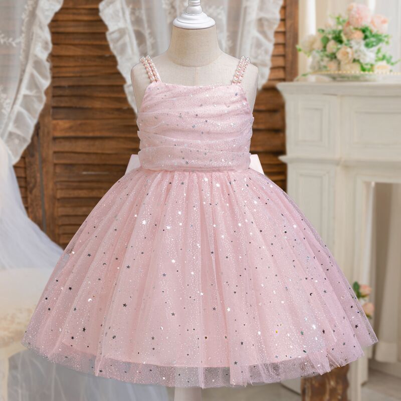 Rochie cu detalii Lunara Roz