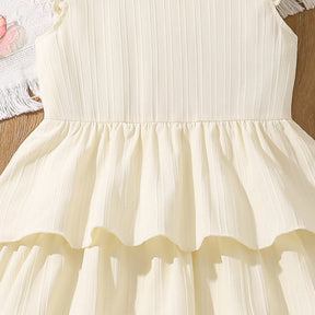 Rochie cu detalii Senia Crem