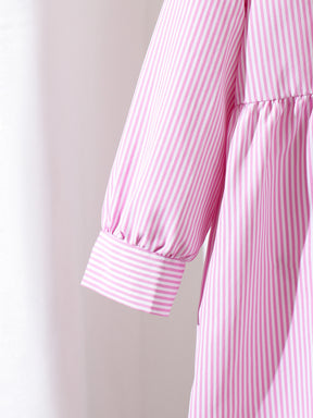 Rochie cu detalii Sinia Roz