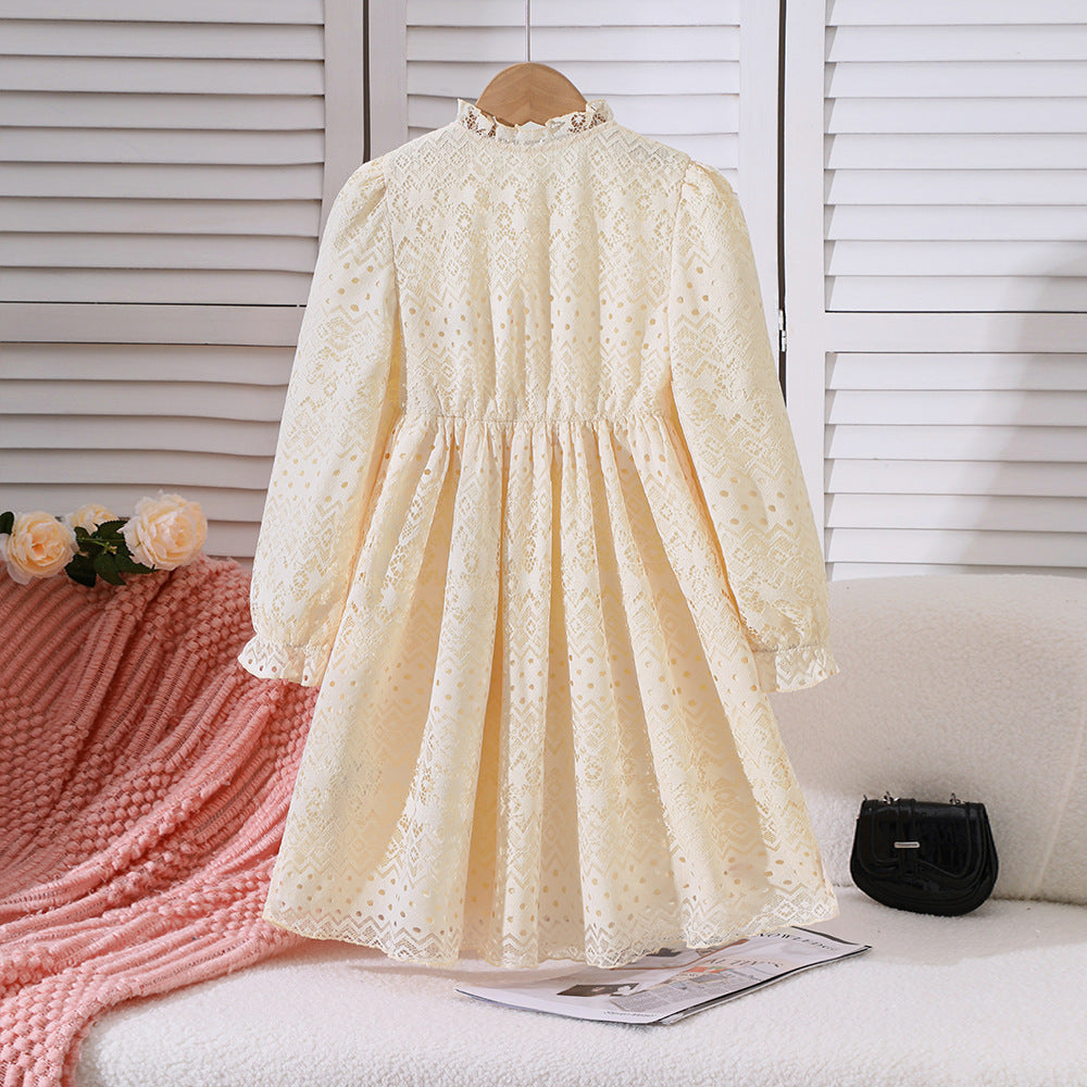 Rochie cu detalii Mira Crem