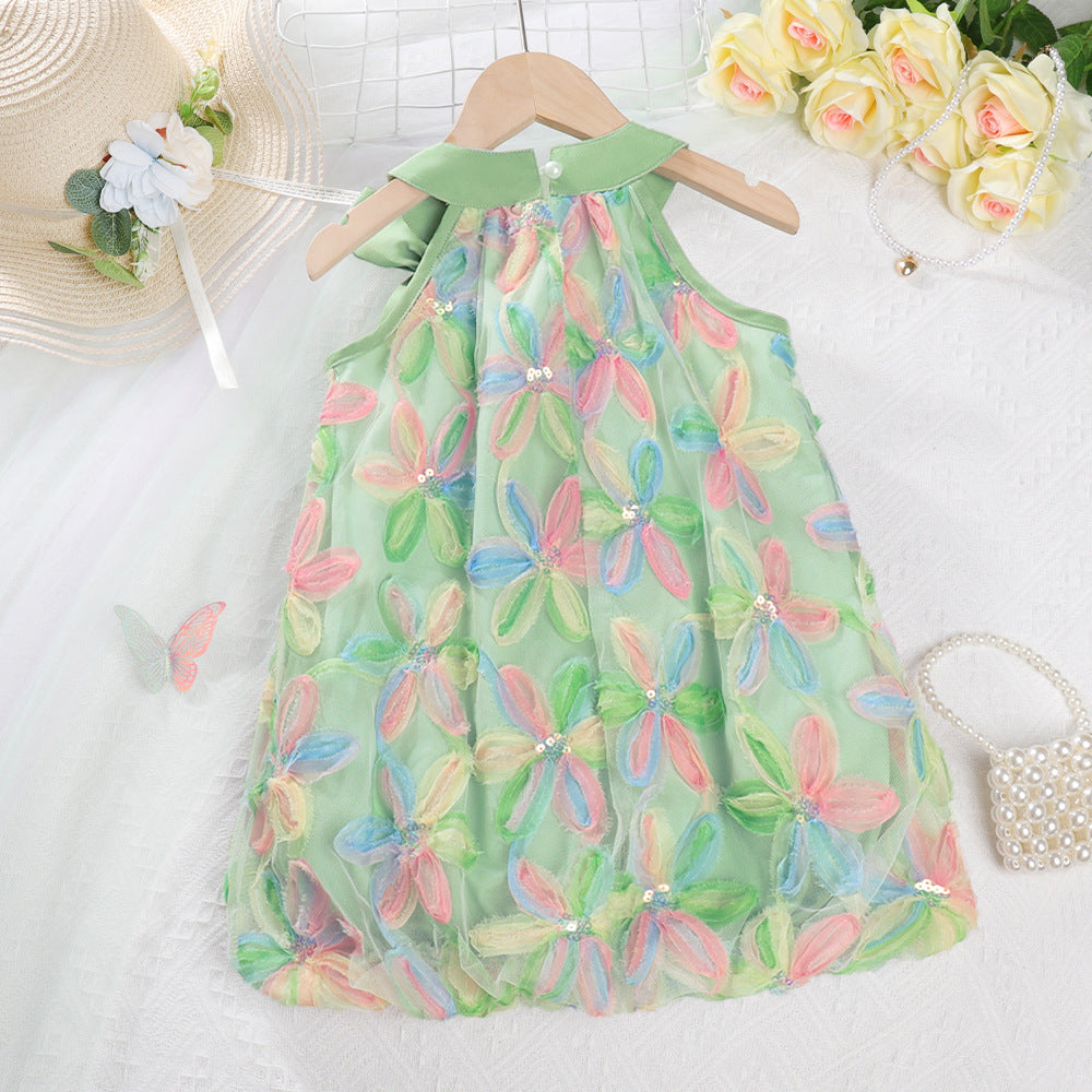 Rochie cu fundita Jone Verde