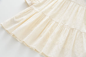 Rochie cu detalii Juya Crem