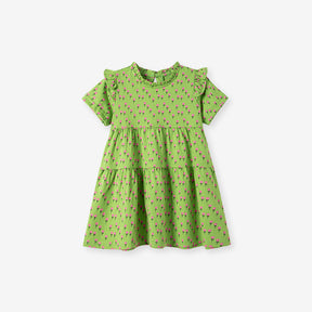 Rochie cu detalii Runa Verde