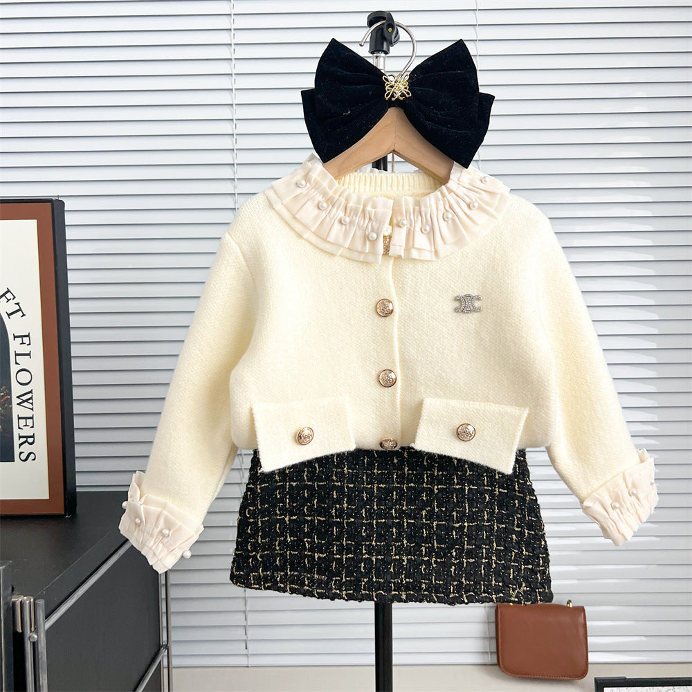 Set din doua piese Lanea Crem