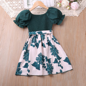 Rochie cu detalii Delnira Verde