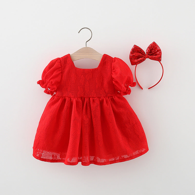 Zsinóros ruha Solmia Red
