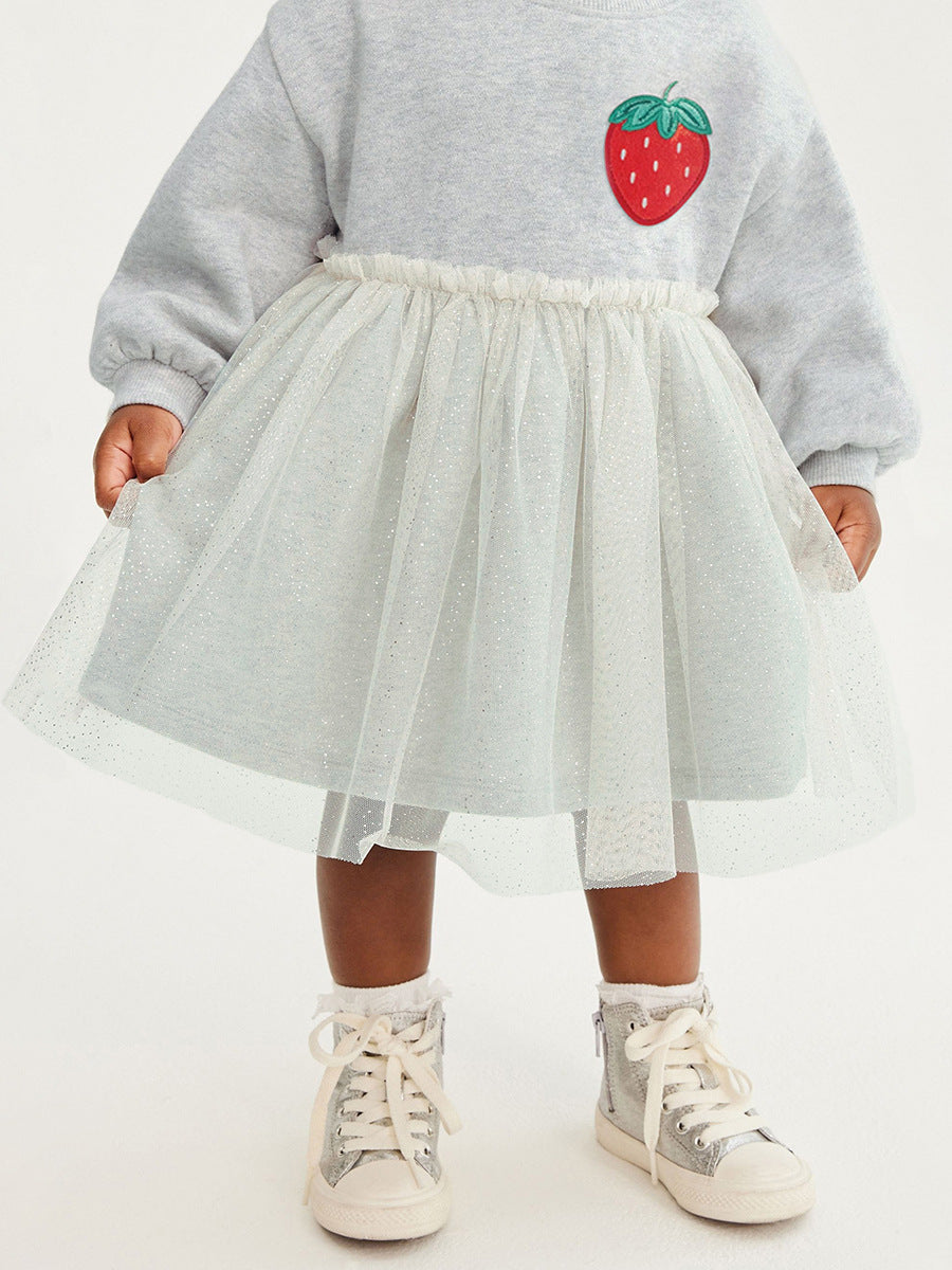 Gysa részletes ruha  szürke