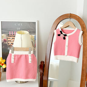 Set din trei piese Carmena Roz