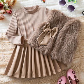 Set din trei piese Ernasta Maro Deschis