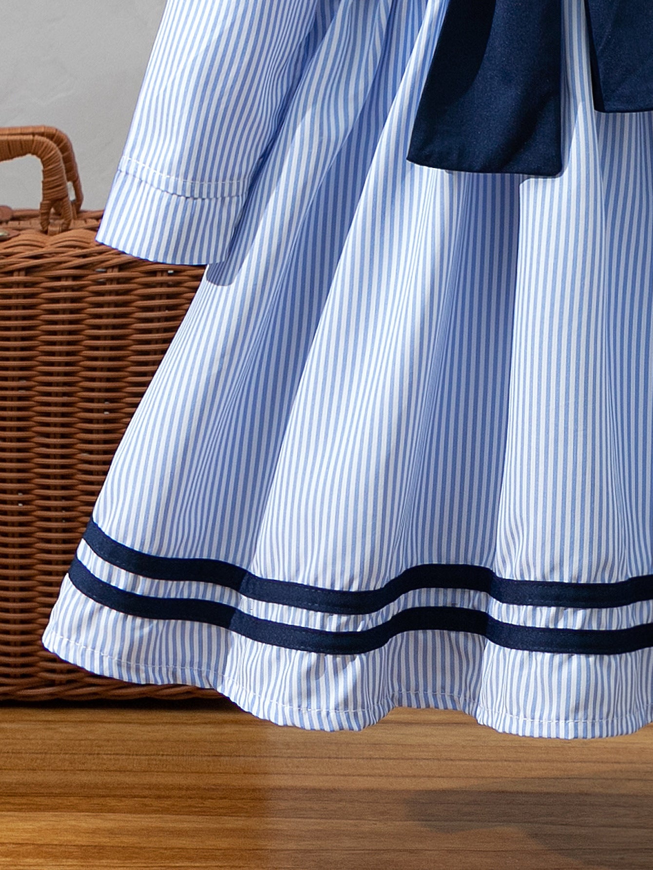 Rochie cu guler detasabil Yrva Albastru