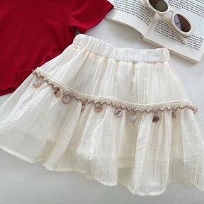 Set din doua piese Alisya Rosu