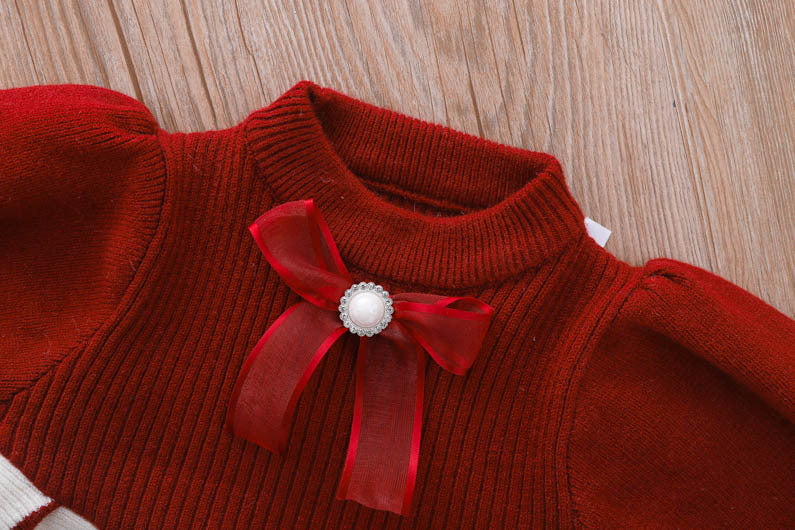 Rochie cu details Renasy Visiniu