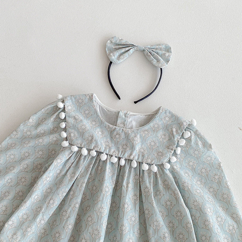 Rochie cu detalii Gheny Albastru