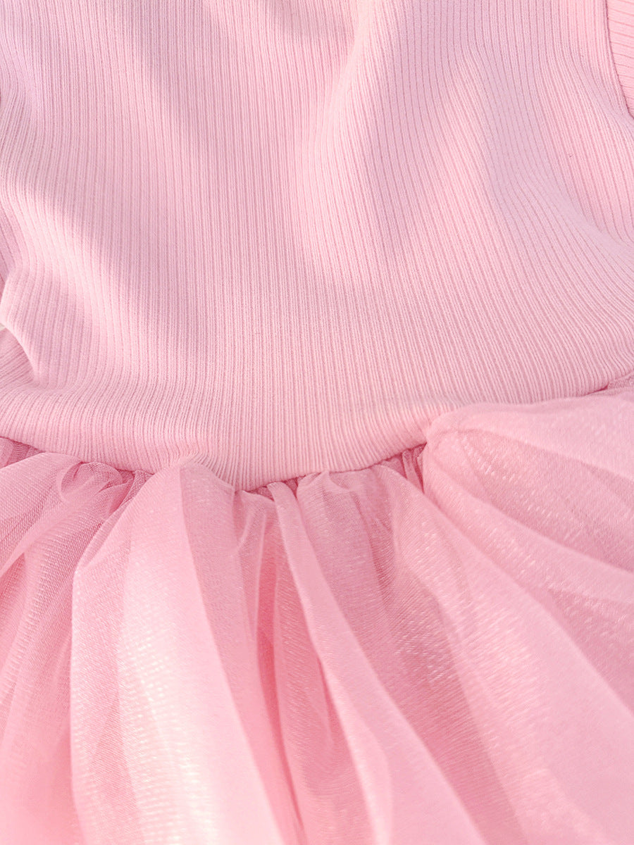 Rochie cu detalii Camena Roz
