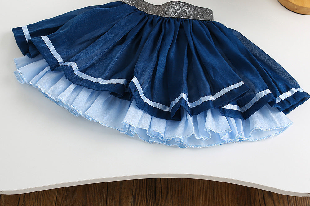 Set din doua piese Lucky Rabbit Albastru