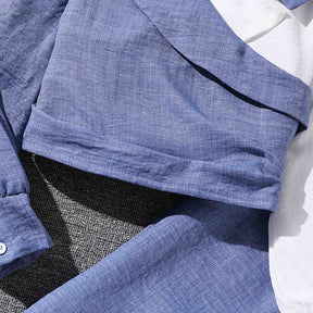 Set din doua piese Andya Albastru