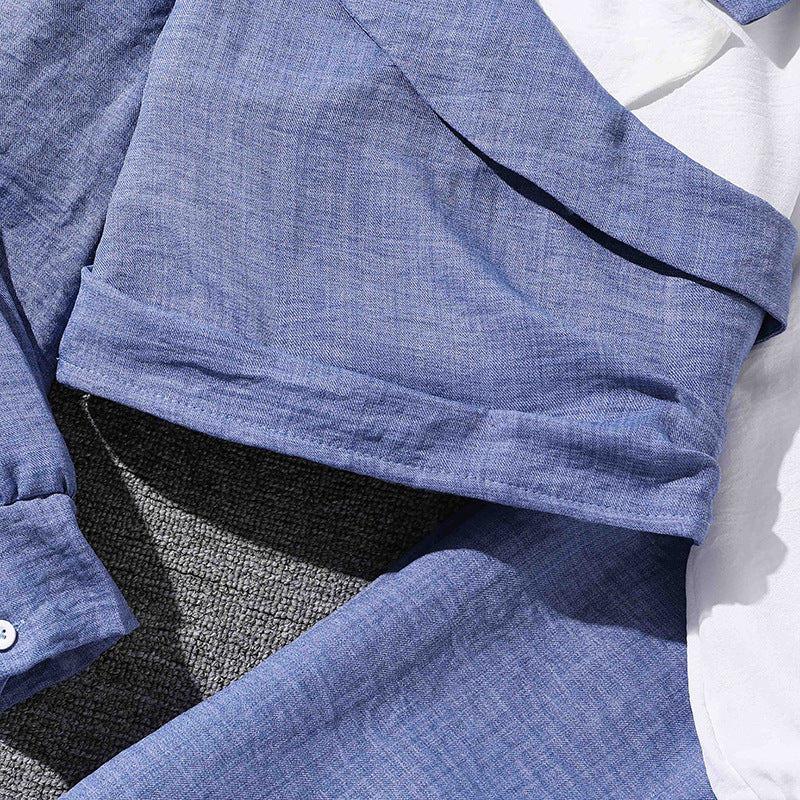 Set din doua piese Andya Albastru