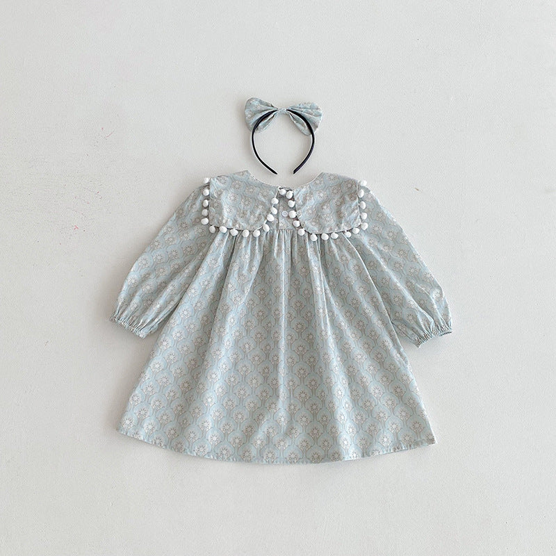 Rochie cu detalii Gheny Albastru