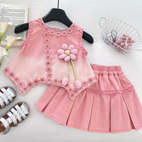 Set din doua piese Biriana Roz