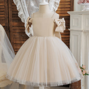 Rochie cu detalii Zoryn Crem