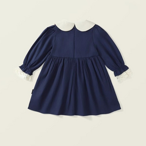 Rochie cu detalii Sibla Albastru