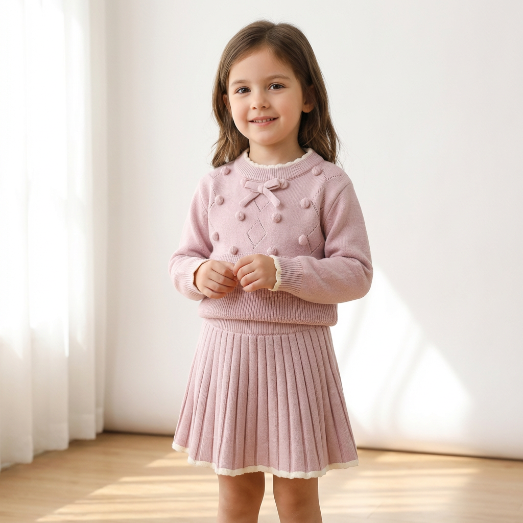 Nelania rózsaszín kétrészes szett