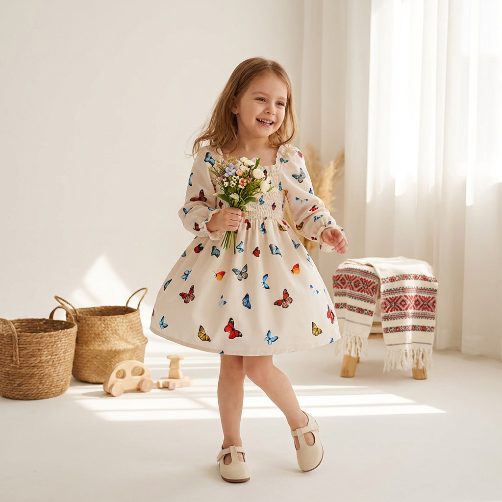 Riziana részletekkel díszített ruha