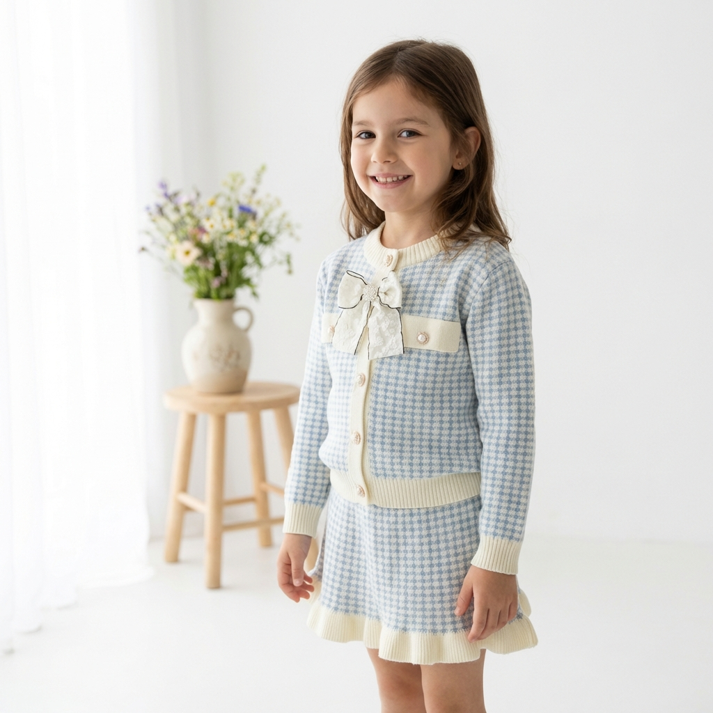 Eben kétrészes szett kék