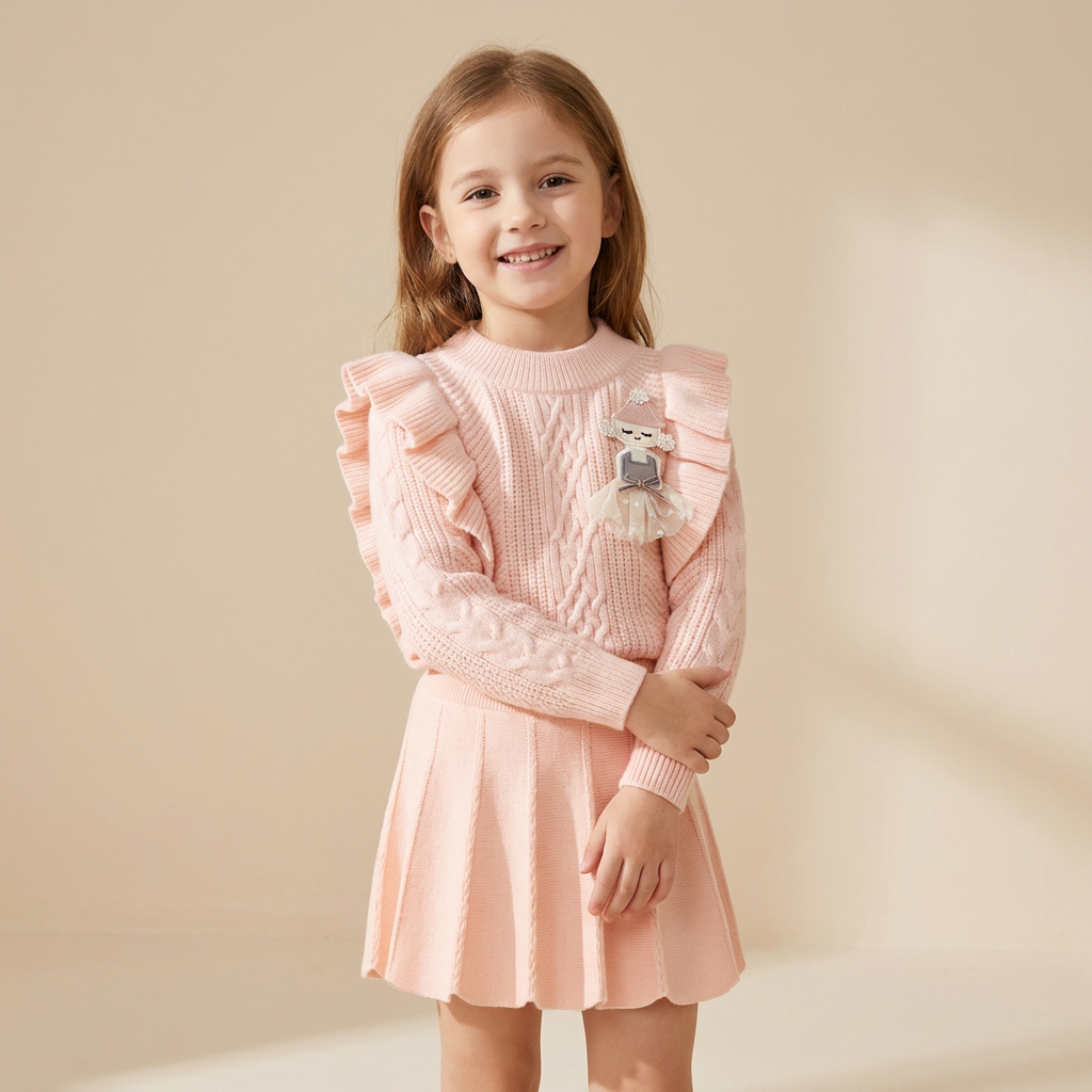 Ameda rózsaszín kétrészes szett