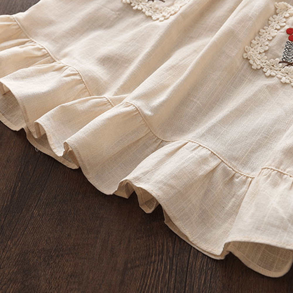 Rochie részletesen Arinia Crem