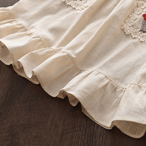 Rochie részletesen Arinia Crem
