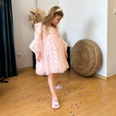 Rochie cu detailsi Celsya Roz