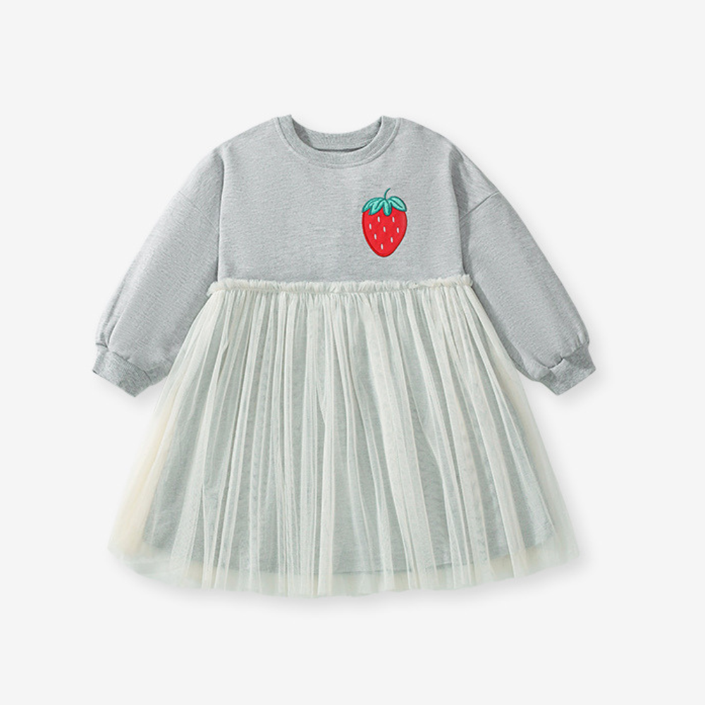 Gysa részletes ruha  szürke