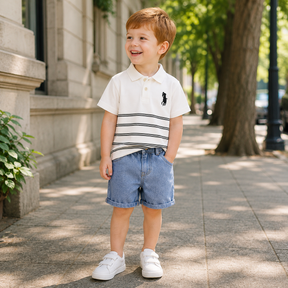Set din doua piese Ralph Crem