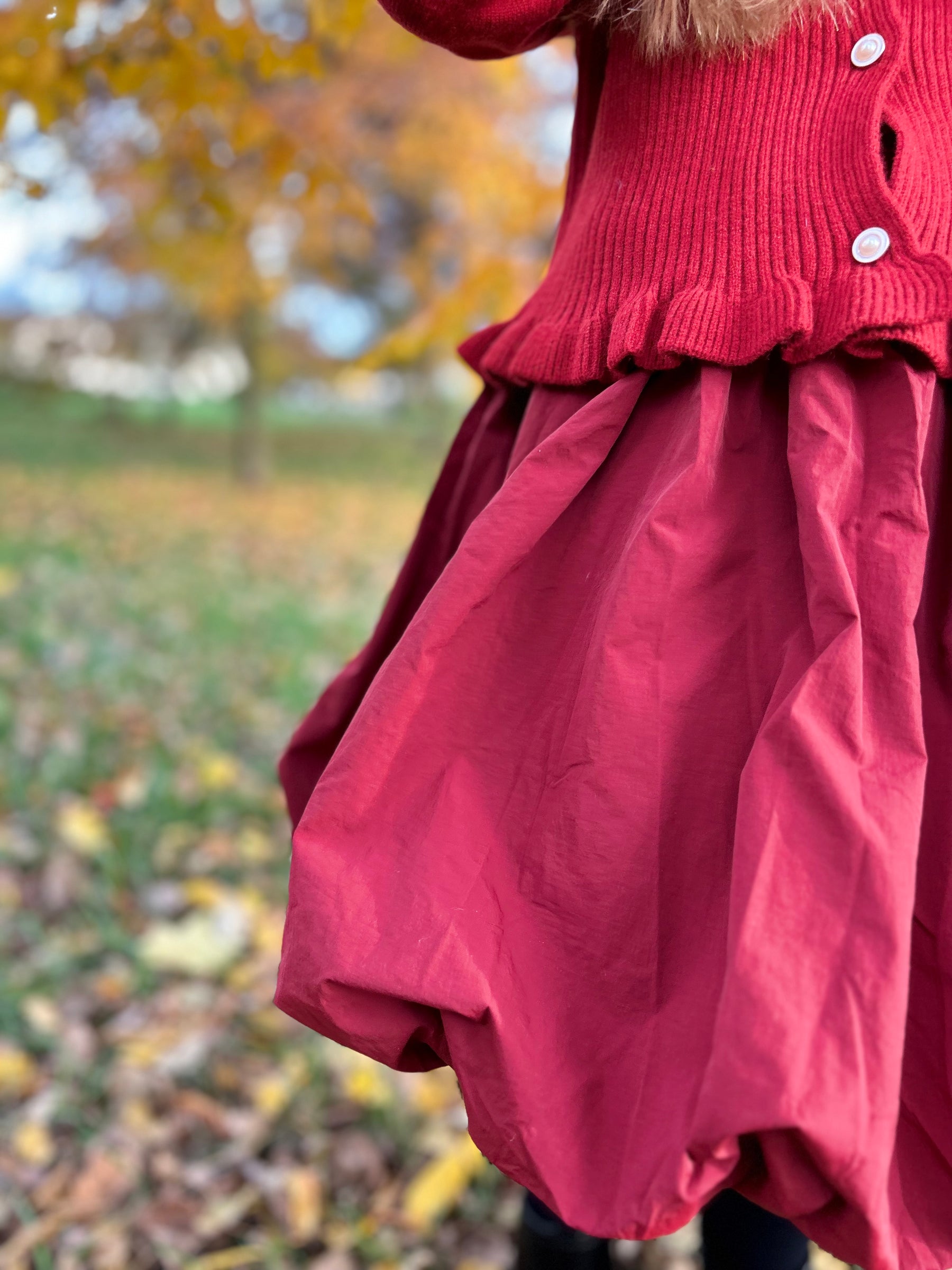 Lenera piros kétrészes szett