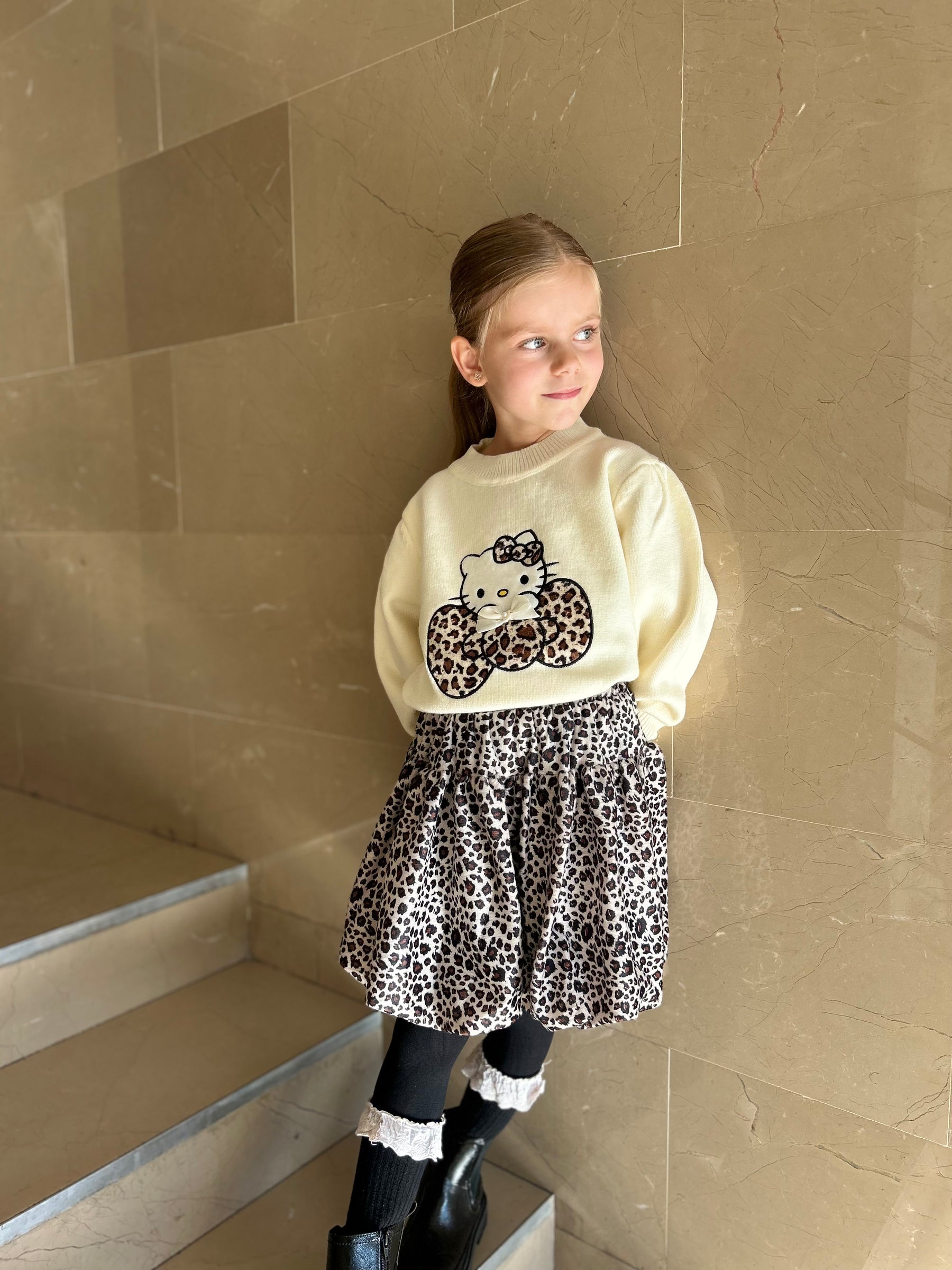 Kitty szürke két részes szett