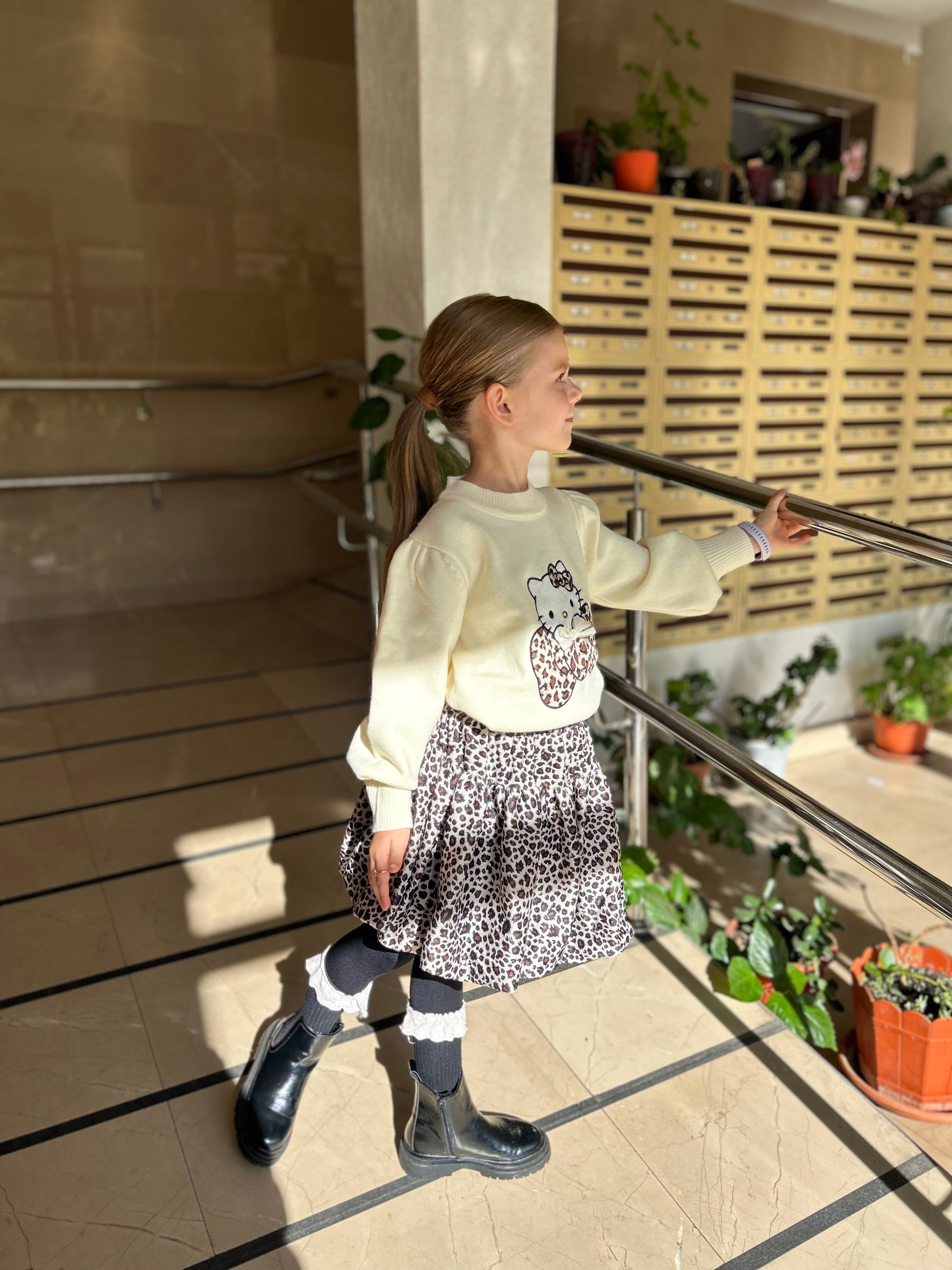 Kitty szürke két részes szett