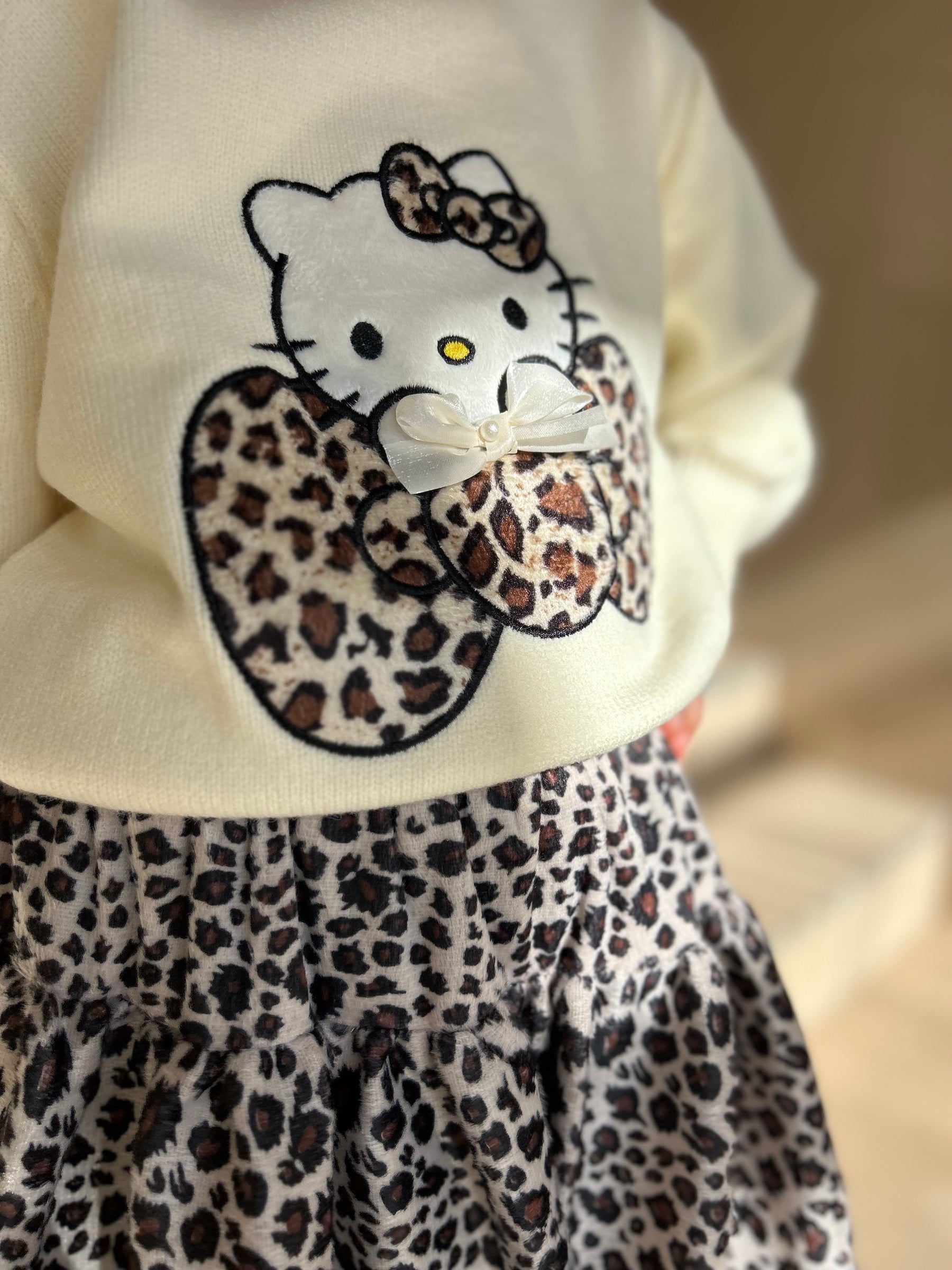 Kitty szürke két részes szett